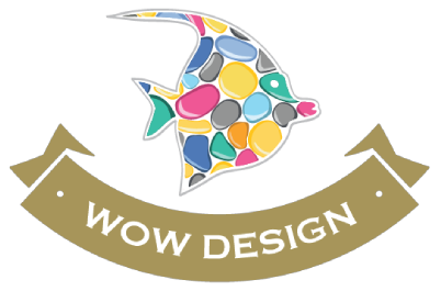 WOW DESIGN - תכנון, עיצוב, ובניית אקווריום בהתאמה אישית - לוגו