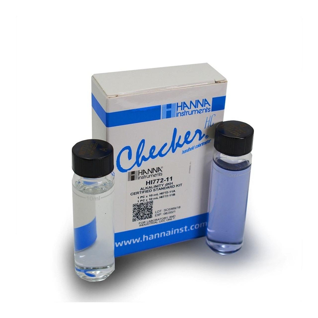 Hanna Marine Alkalinity DKH Calibration Check Set HI-772-11