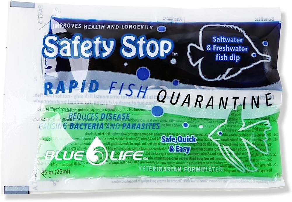 Blue Life Safety Stop