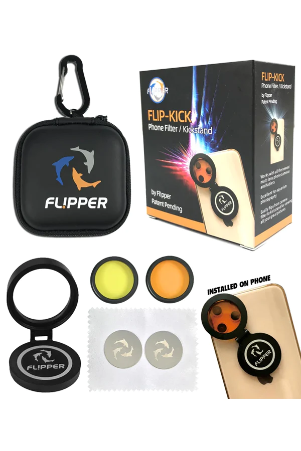 FLIP KICK InstalledOnPhone 600x900 Ee2c28aa 940d 42dc Bcfd 1f3164c7c900 פליפר ערכת פילטר לצילום מגנטית אוניברסלית