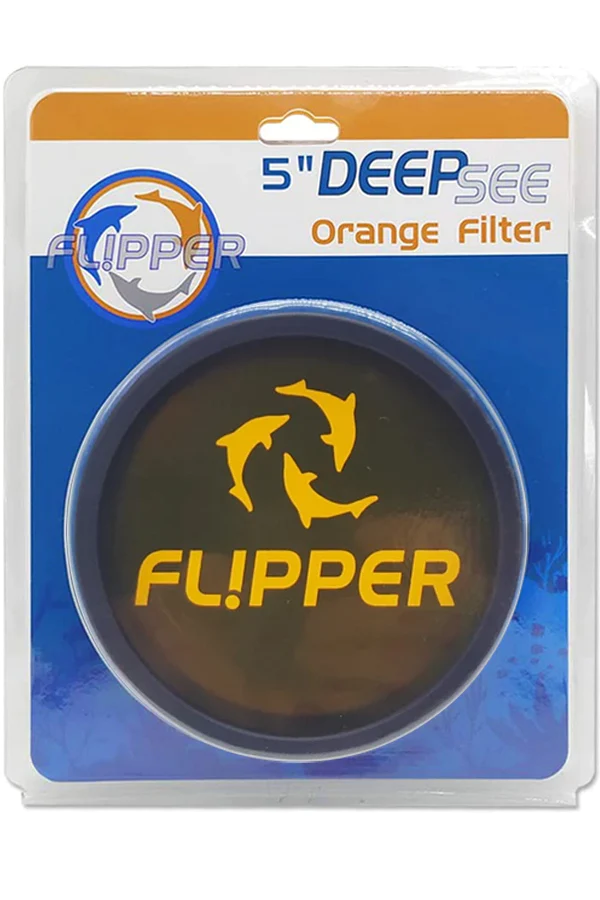Flipper Deepsee Orange Lens Filter 12.7cm