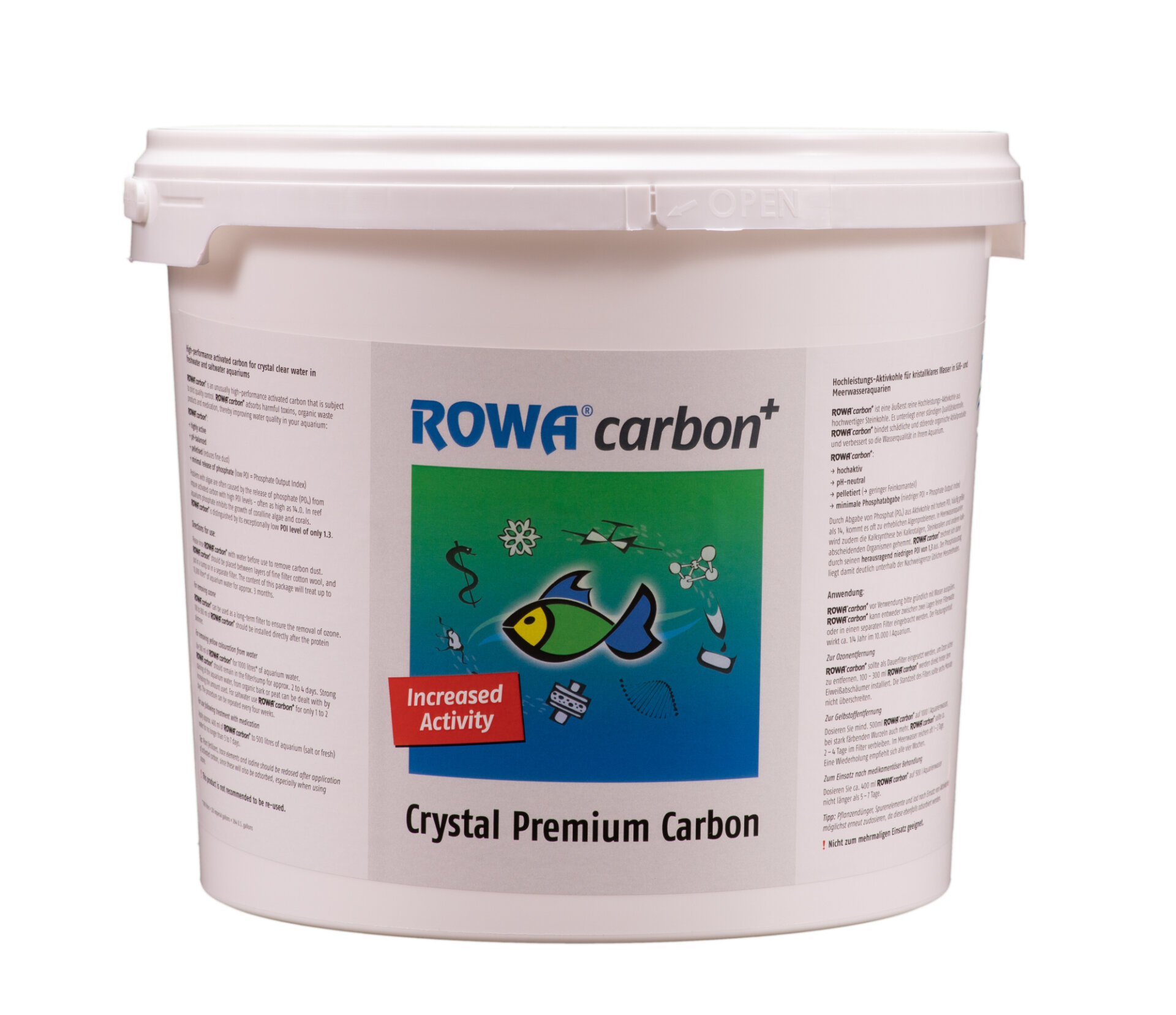 Rowacarbon 2,25kg 5l Rowa Carbon 2250g 5000 ml