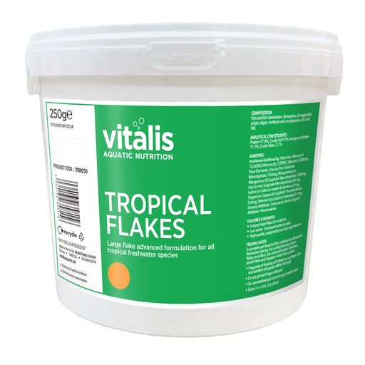 טרופיקל 250 Vitalis Tropical Flakes 250g