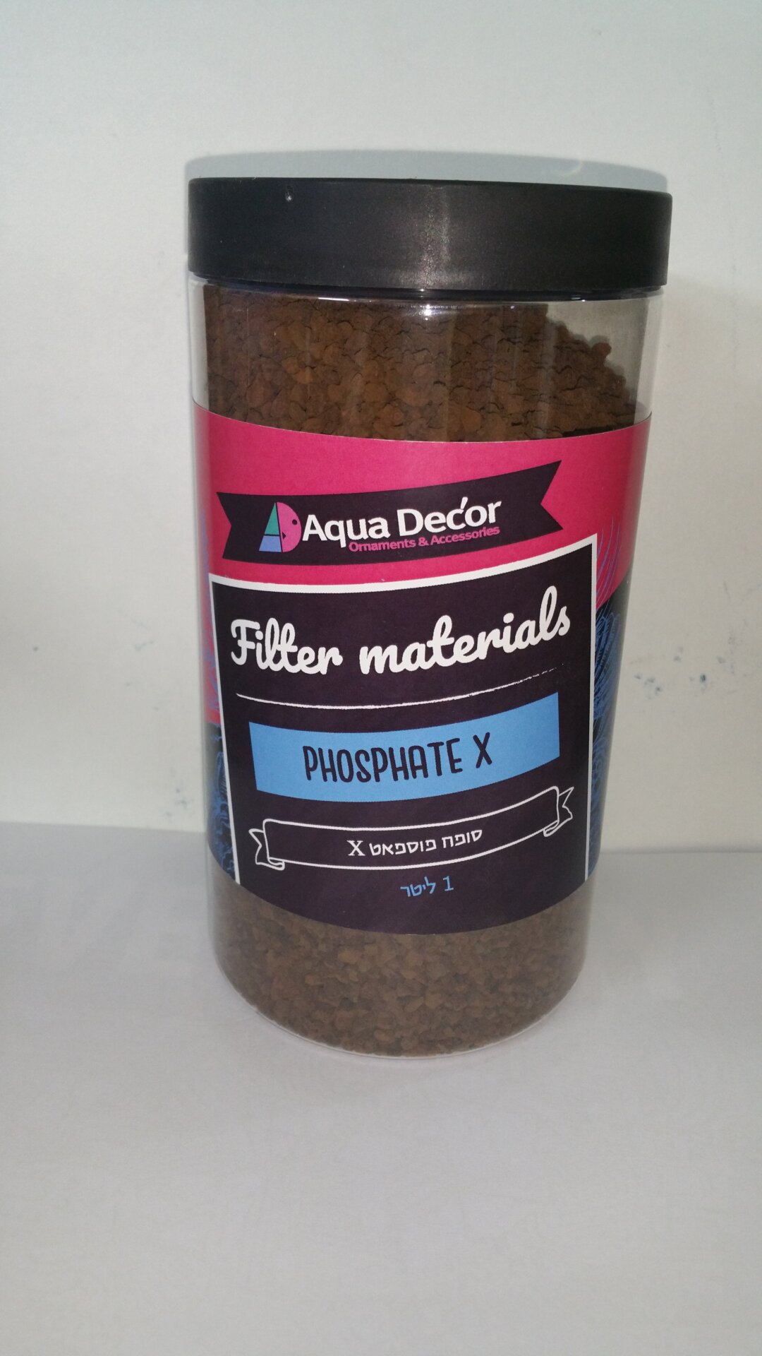 Aqua Decor סופח פוספט על בסיס ברזל 1000 מ"ל