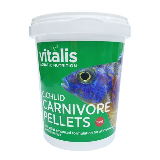 קרניבור 260 Vitalis Cichlid Carnivore Pellets 1mm 260g